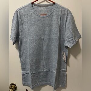 Flag & Anthem Men's Crew Neck Short Sleeve T-Shirt Top Light Blue Size Medium M